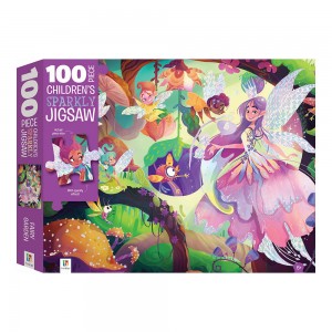 Παζλ άγγιξε και νιώσε Touch and Feel: Fairy Garden Holographic 100 Piece Jigsaw ΠΑΙΔΙΚΑ ΠΑΖΛ