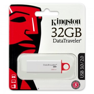 Kingston Data Traveler G4 DTIG4 32GB USB 3.0 CD-DVD-USB
