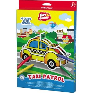 3D puzzle "taxi patrol" ΣΕΤ    ΖΩΓΡΑΦΙΚΗΣ  ΠΑΙΔΙΚΑ