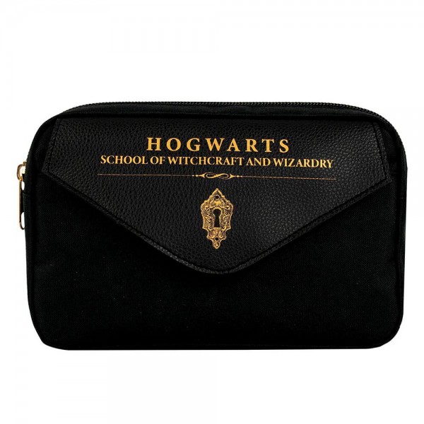 Κασετίνα Harry Potter PU Multi Pocket Pencil Case – Hogwarts Shield